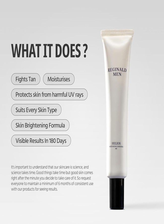 Reginald Men Helios Moisturizing Sunscreen AM Spf 50+ PA++++ - Image 4